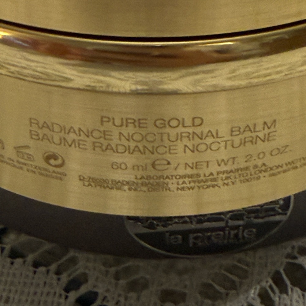 NEW La Prairie Pure Gold Nocturnal Balm Full Size - Picture 11 of 11